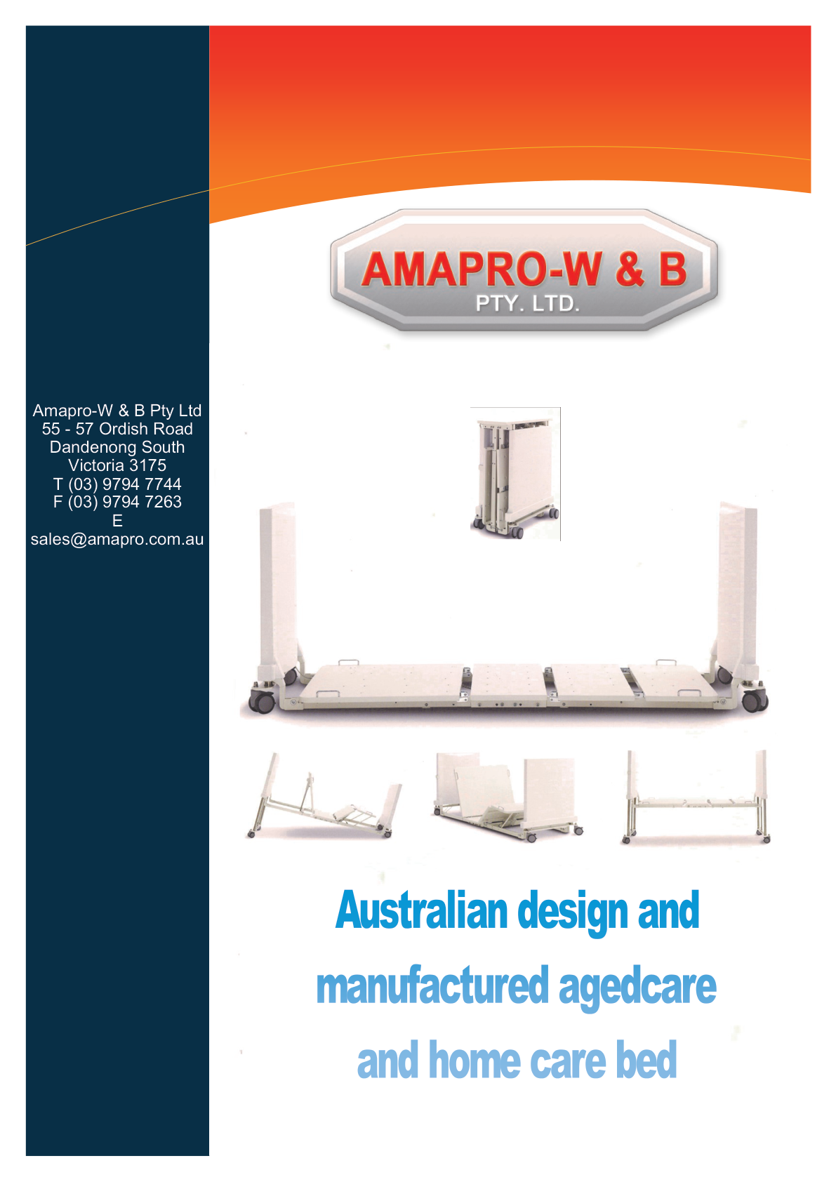 Aged Care & Home Care Bed