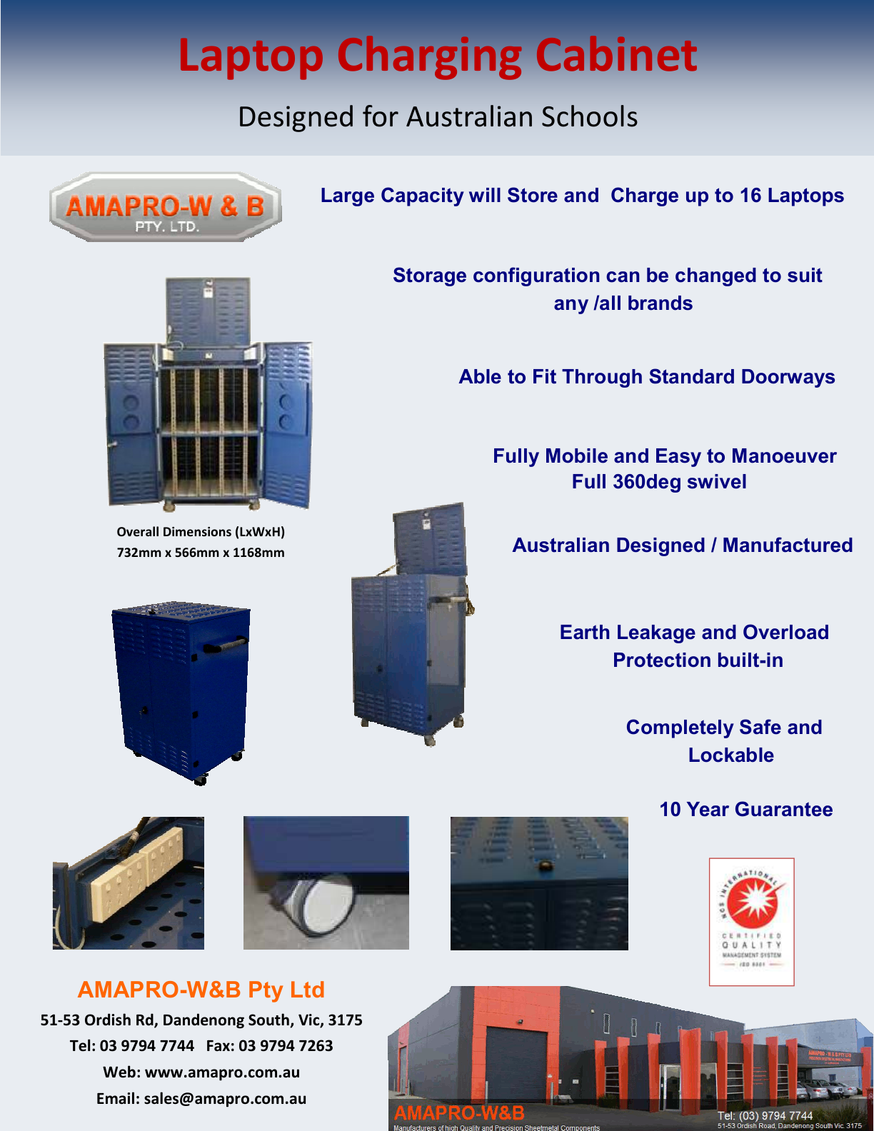 Laptop Charging Cabinet